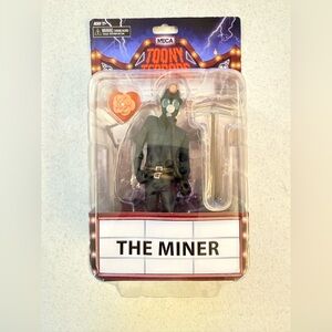 NECA Toony Terrors The Miner Action Figure - Black and Silver
